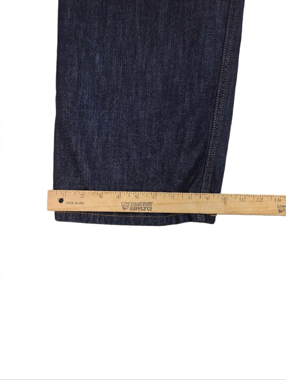 Levi's 569 Loose Straight Jeans Mens W40 L30 Dark Wash Rinse Workwear - Picture 6 of 6
